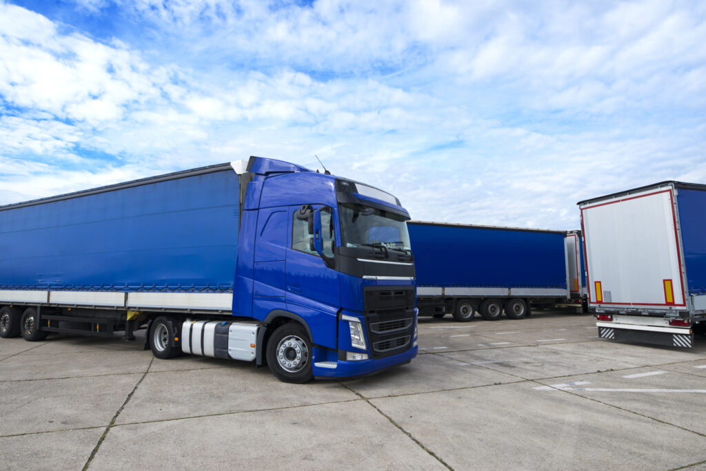 truck vehicle with trailers background scaled 5