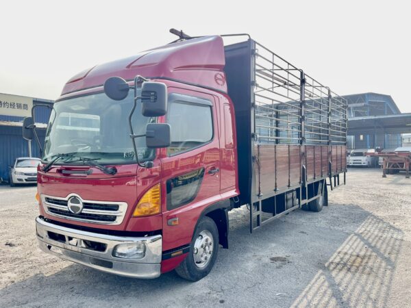 Unregistered Hino FD7J 24ft Wooden Cargo Truck