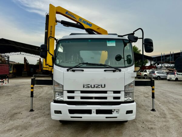 Unregistered Isuzu FRR90 15ft Steel Tipper with 4 Ton New XCMG Knuckle Boom Crane - Image 17