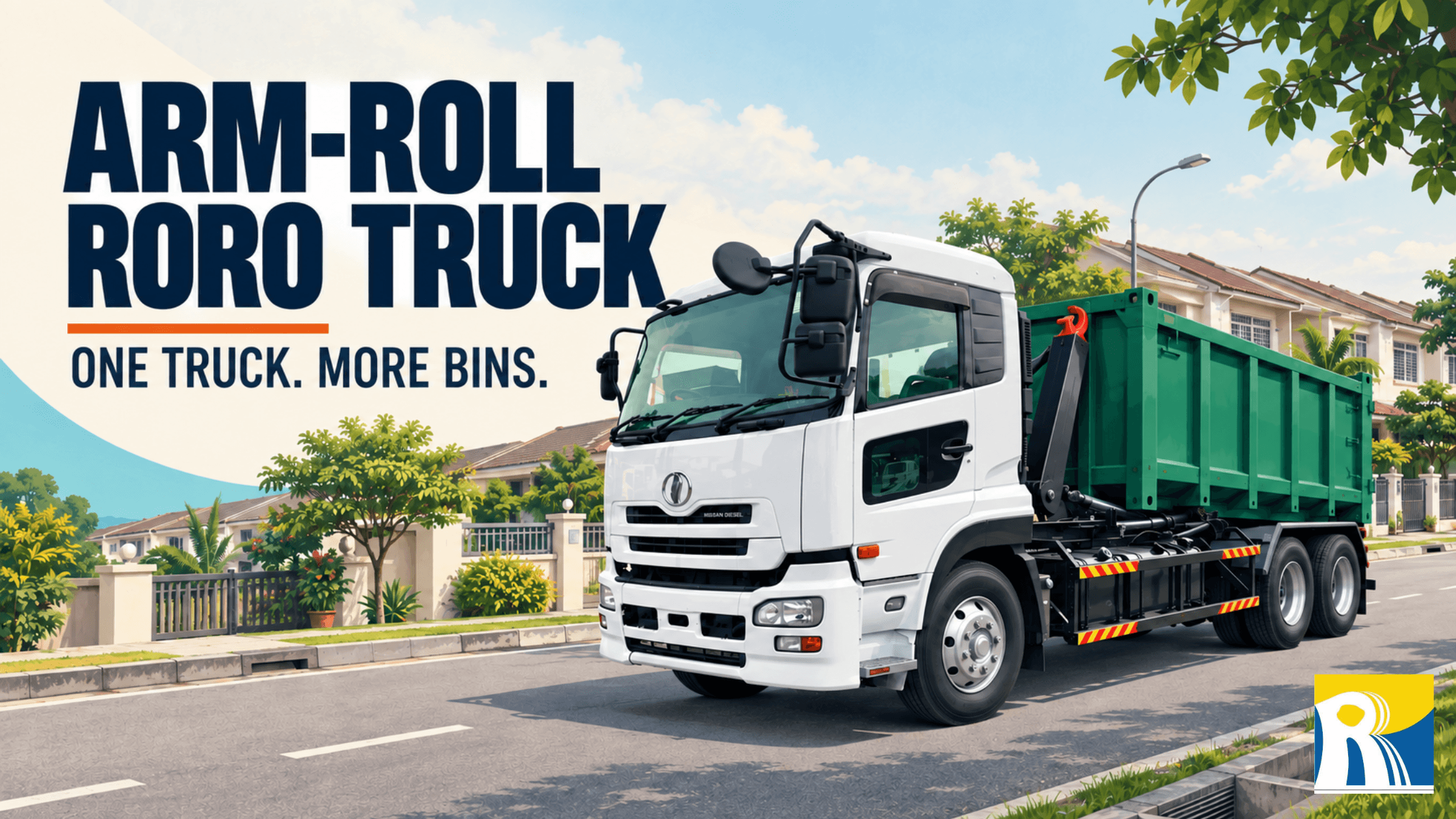 Arm-Roll RORO Truck Malaysia