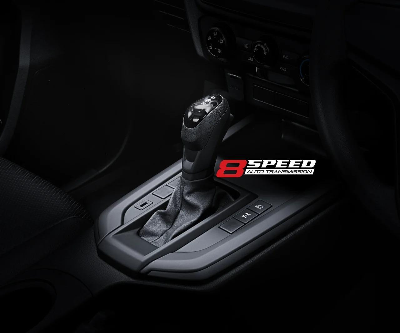 Aisin developed 8 speed automatic replaces the old 6 speed unit