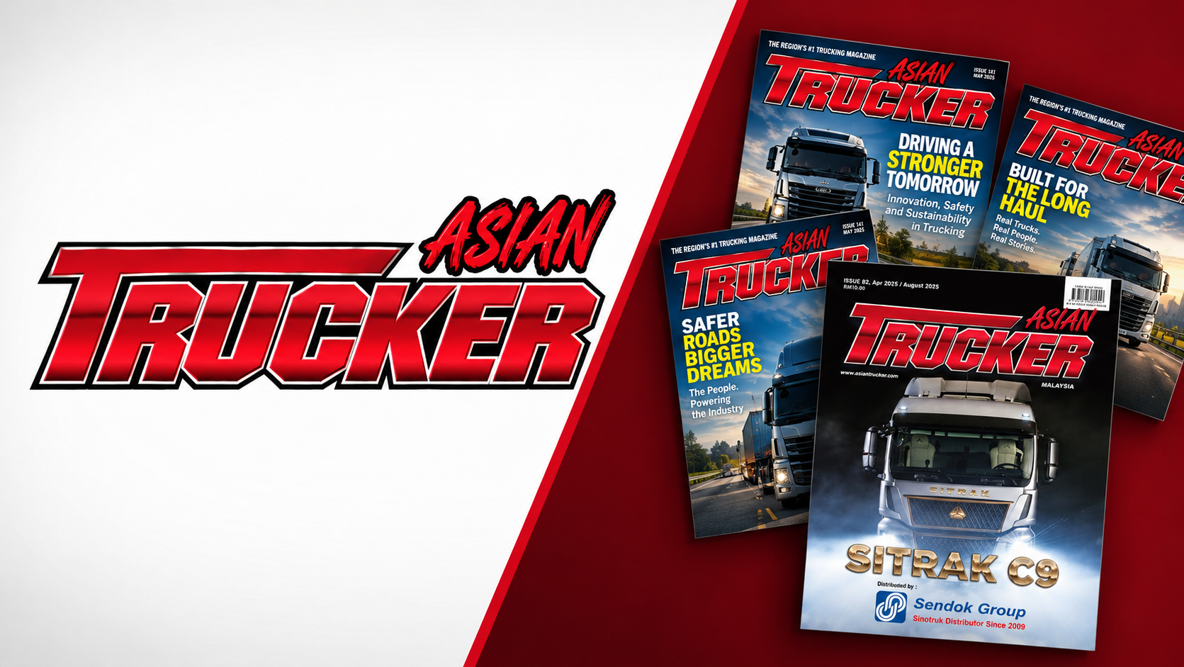 Asian Trucker Magazine Cover Collage 178